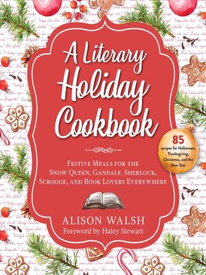 cover image of A Literary Holiday Cookbook